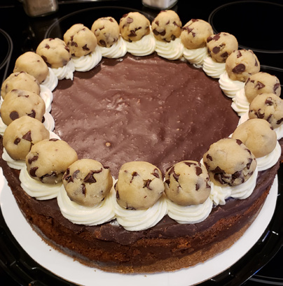 Cookie Dough cheesecake