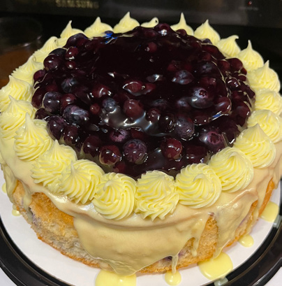 Lemon Blueberry cheesecake