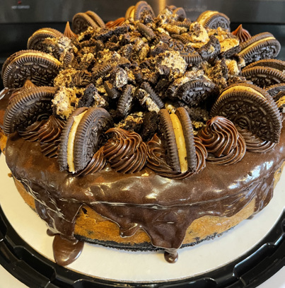 Peanut Butter Oreo cheesecake