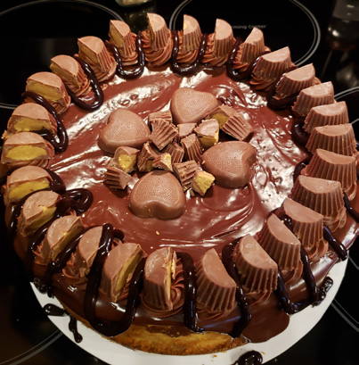 Reese's cheesecake
